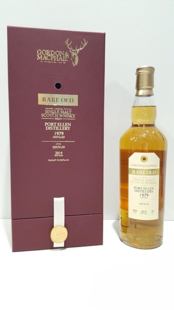 Whisky Port Ellen 1979 rare old 34 anni 46% Gordon & Macphail
